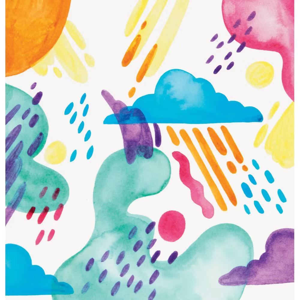 8ct Washable Watercolor Set - Water-Based Acrylic Paints, Multicolor, Craft Paint for Ages 3