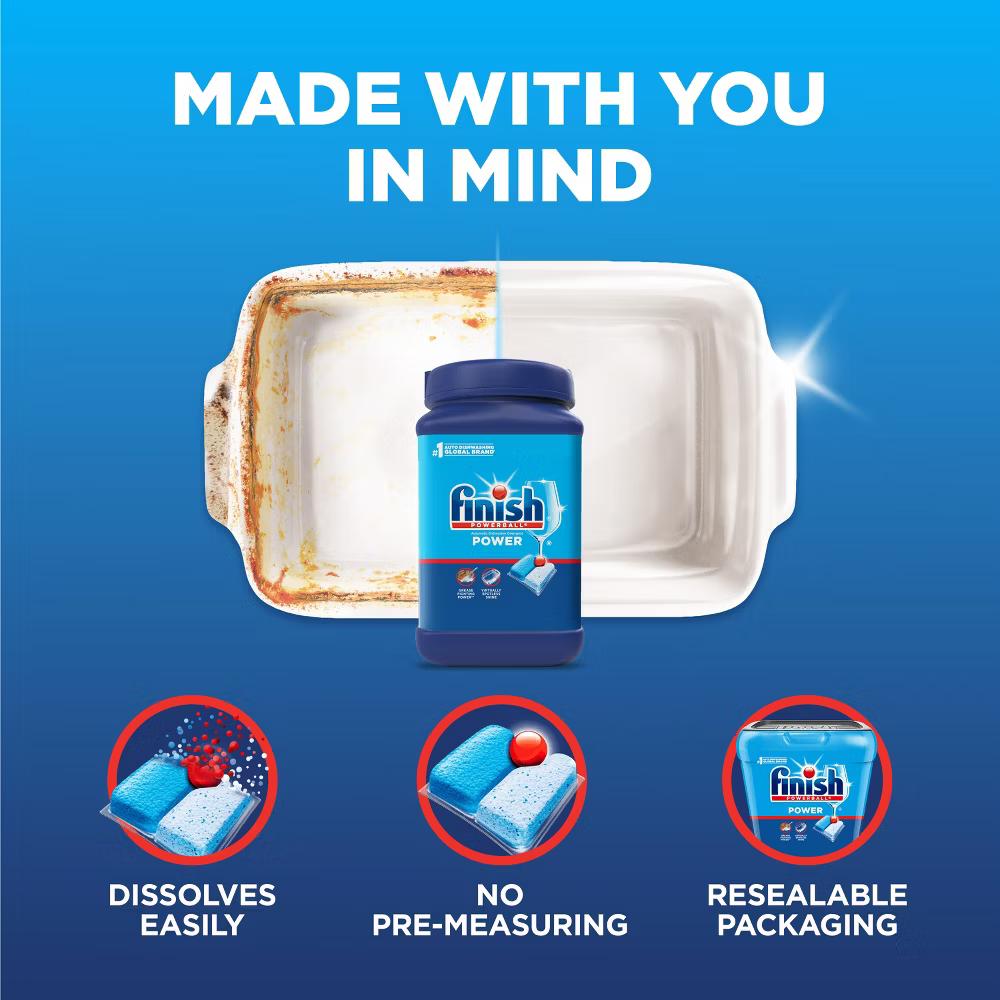 Power Dishwasher Detergent Pods - Fresh Scent - Image 5