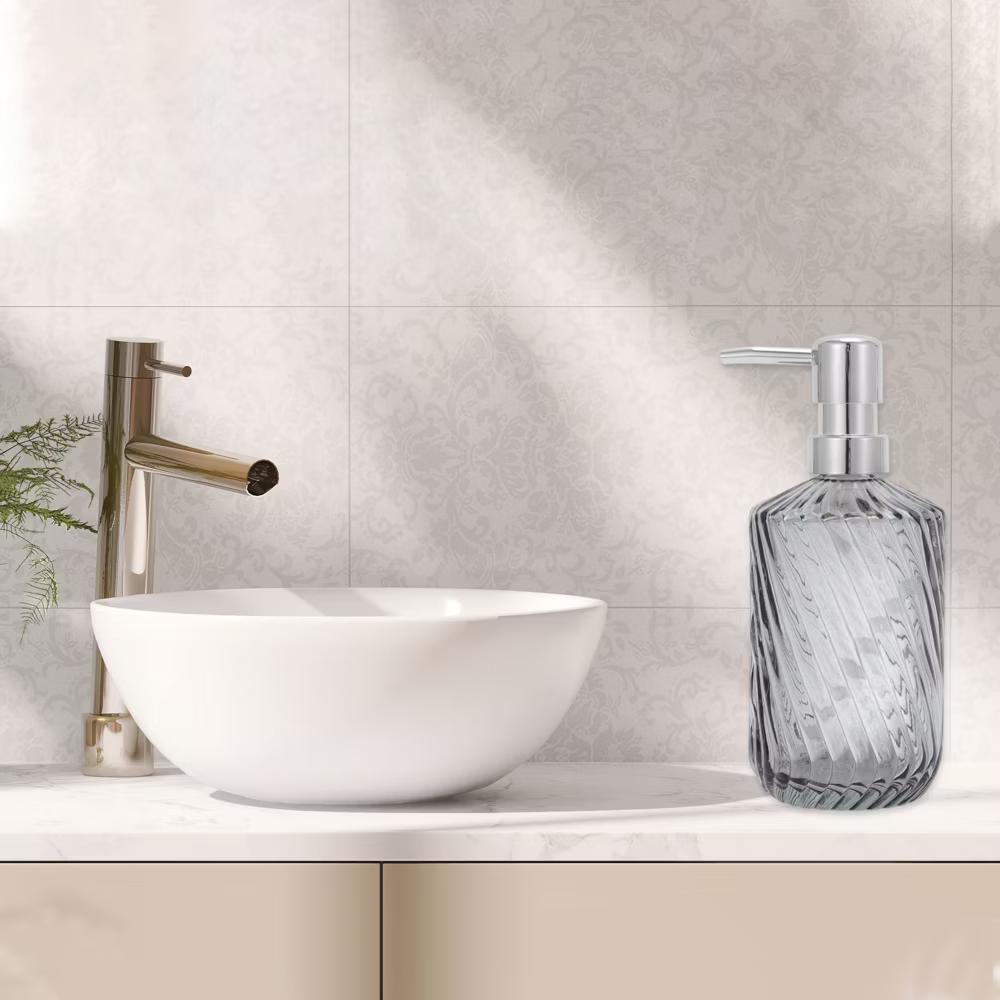 Durable Cylinder Twill Lines Soap Dispenser 1 Pc - Image 46