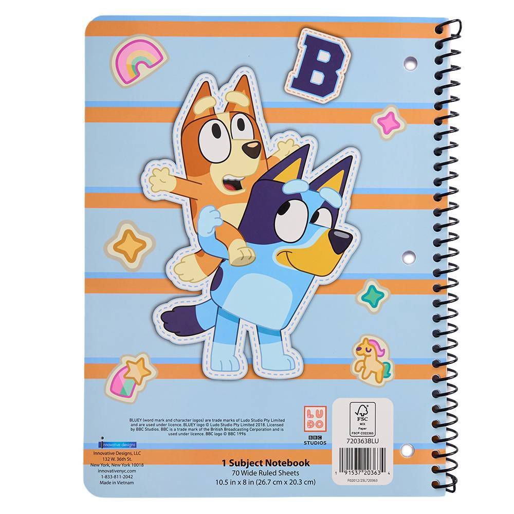 8"x10.5" Single Subject Notebook - Image 3