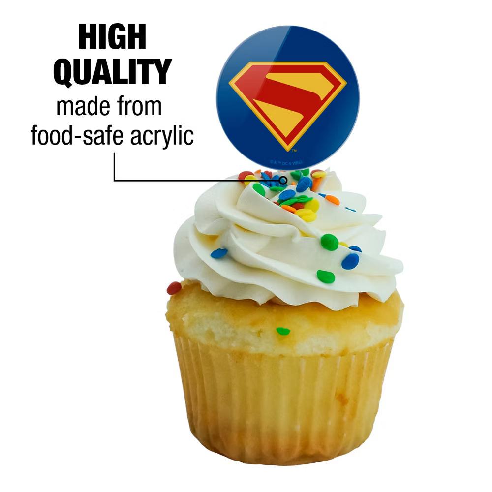 (2025) Logo Cupcake Picks Toppers Decoration Set of 6 - Image 2
