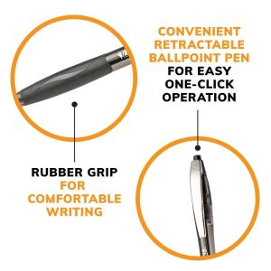 4pk Glide Original Medium Point 1.0mm Black: Back to School Supplies for Students & Teachers