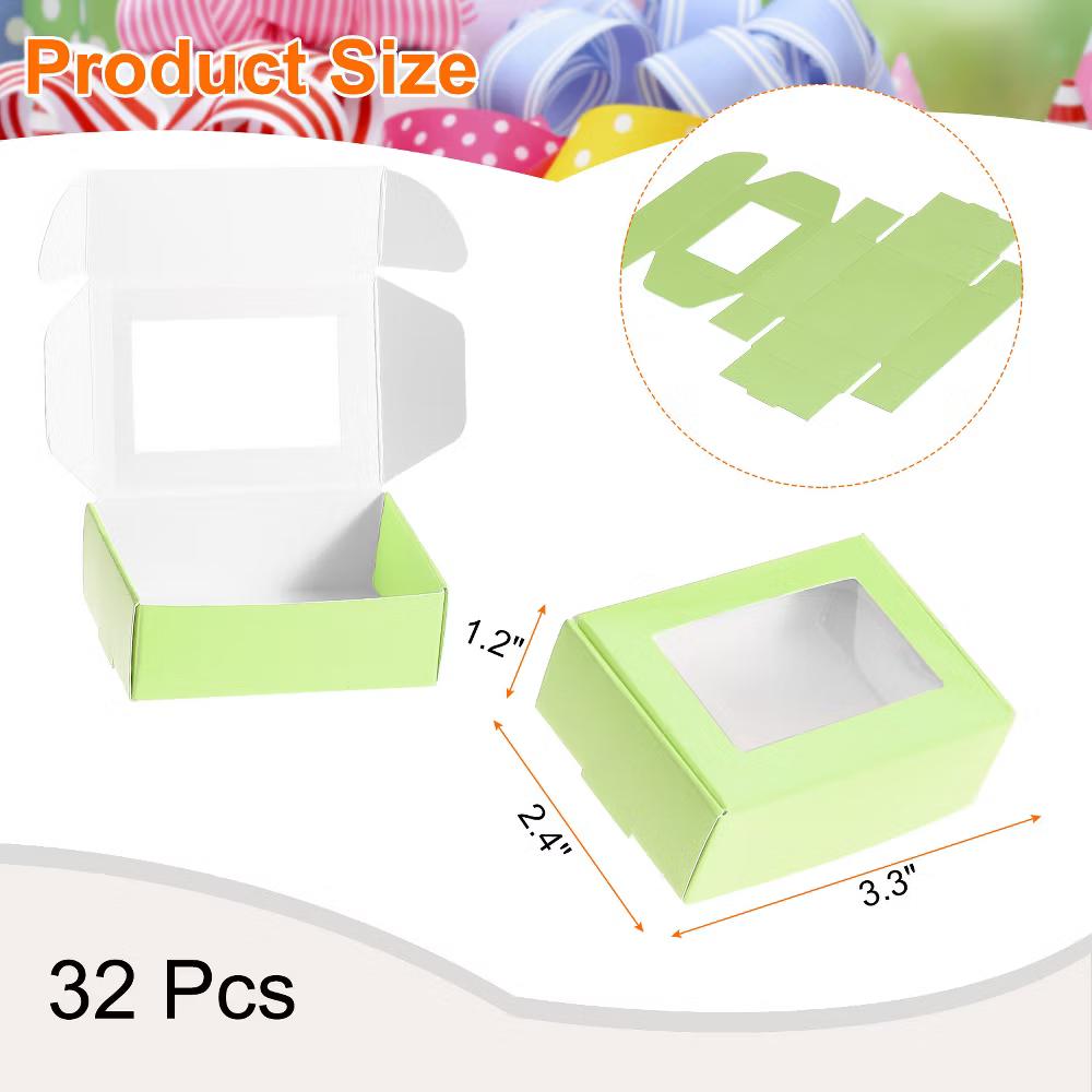 Durable Soap Packaging Boxes Window Design Versatile Applications Gift Box 32 Pcs - Image 18