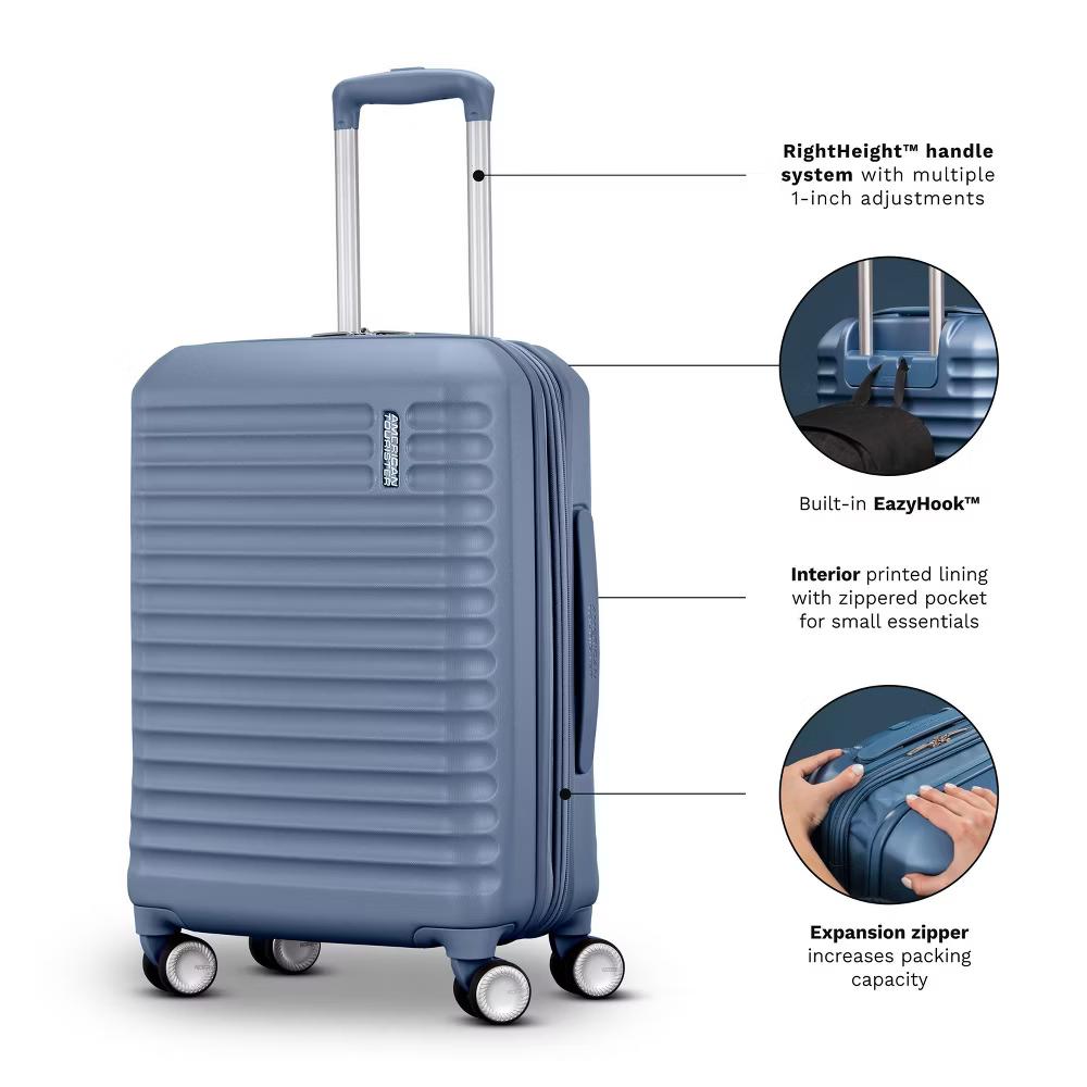 American Tourister Hardside Stratum 3.0 24" Spinner - Black
