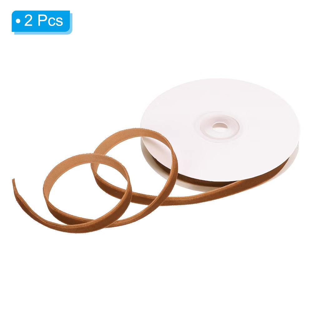 Polyester Single Face Spool Ribbon for Gift Wrapping Flower 2 Pcs - Image 16