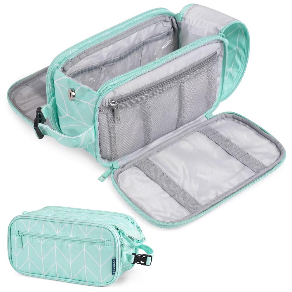 Toiletry Bag Women Men, Travel Toiletries Organizer Case, Essentials Shaving Dopp Kit, Cosmetic Make Up Accessories - Image 29