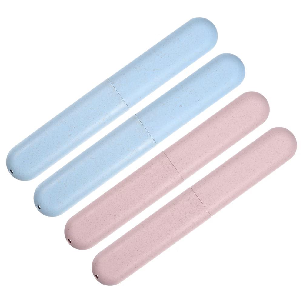 Toothbrush Travel Case Traveling PP Portable Toothbrush Travel Containers for Travel Business 8.07''x1.22''x0.83'' - Image 12