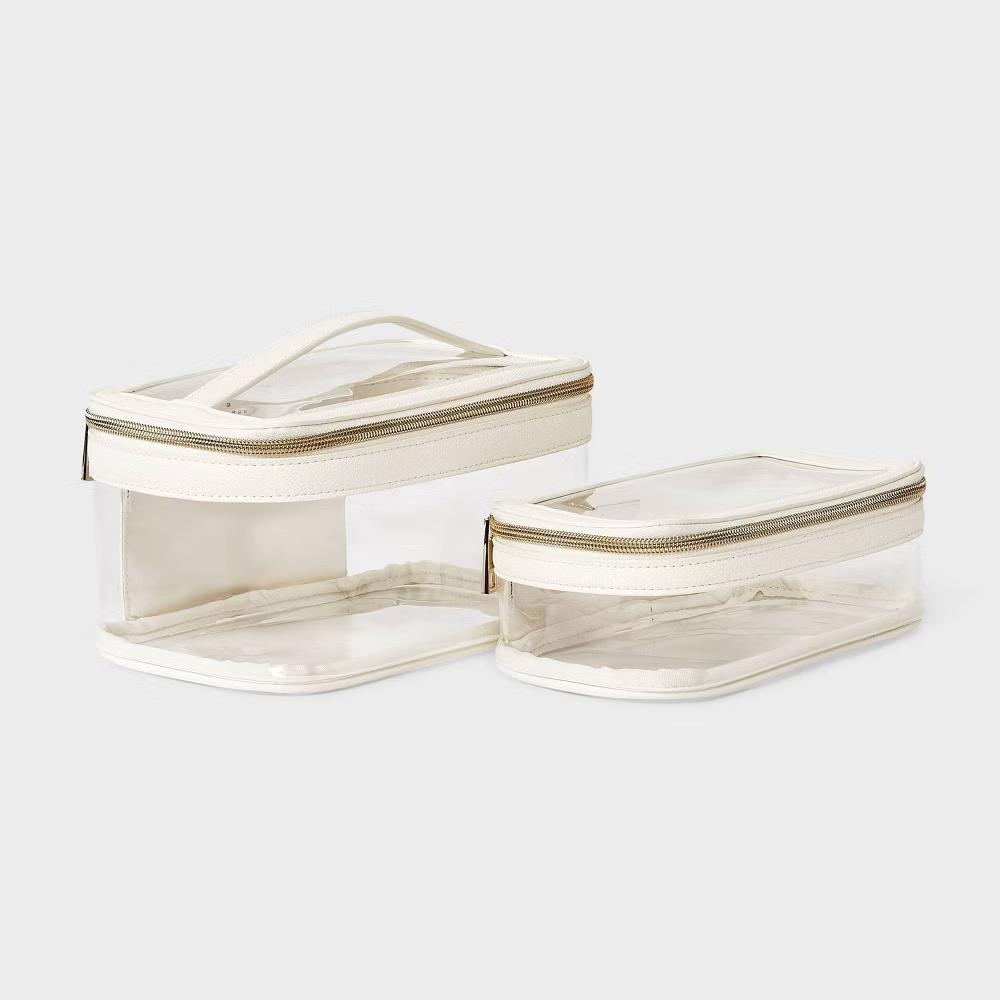 Travel Zip Pouch Set 2pc - Image 8