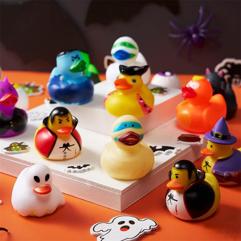 Halloween Party Supplies, Rubber Ducks Party Toys for Halloween Goodie Bag Fillers Decorations School Classroom Game Prizes Baby Bath Toy - Image 21