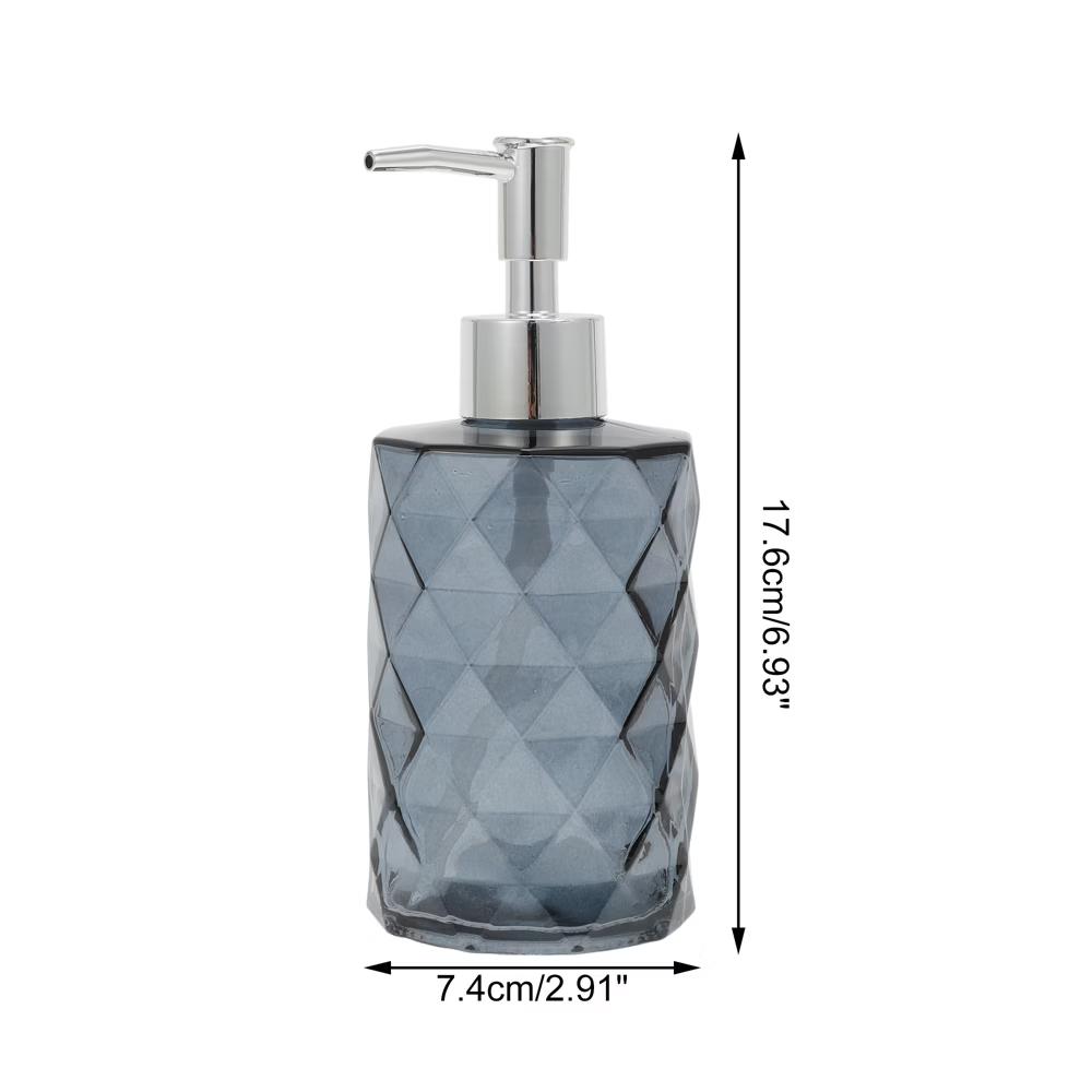 Durable Diamond-shaped Soap Dispenser 11.16oz 1 Pc - Image 18