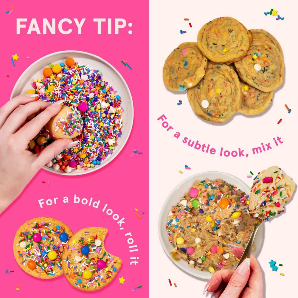 Fancy Sprinkles Rainbow Baking Confetti with Sprinkles and Chocolate Chips - 8oz - Image 3