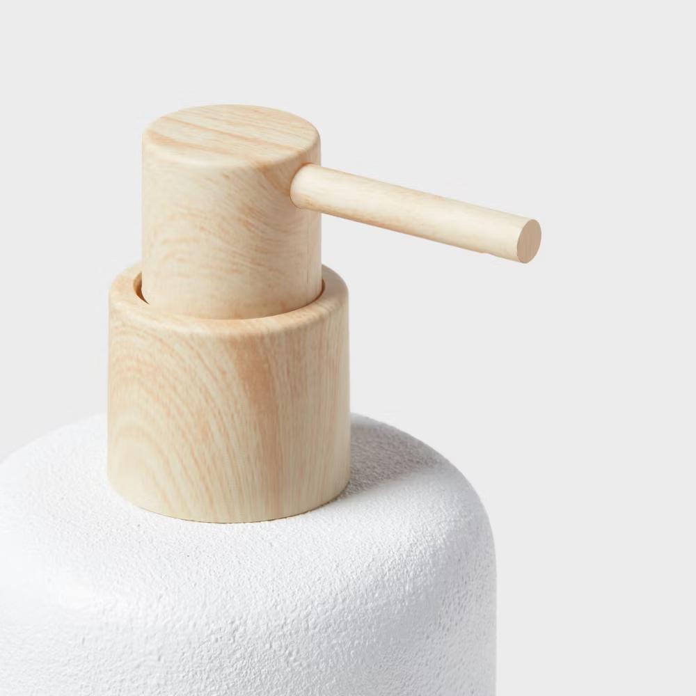 Modern Resin Soap pump Wood Top - Image 3