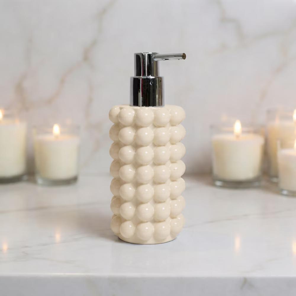 Better Trends Nova Bathroom Accessories 100% Resin Impeccably Crafted Soap Dispenser with Rust-Proof Pump for Bathroom & Kitchen Countertops - Image 20
