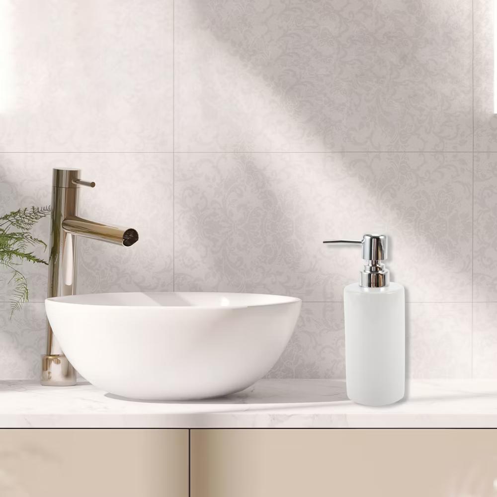 Simple Cylindrical Soap Pump Dispenser for Bathroom 300ml 1 Pc - Image 14