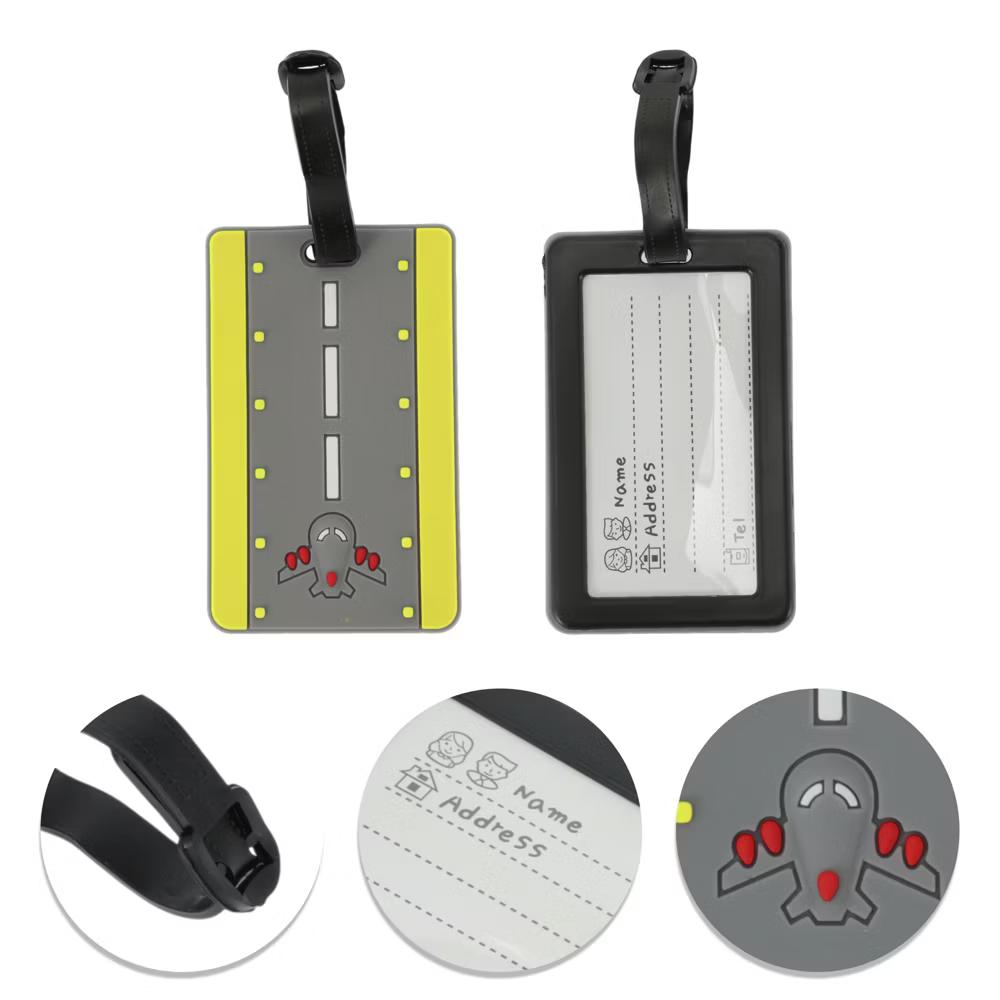 Aircraft Route Pattern Luggage Tag 1 Pc - Image 10