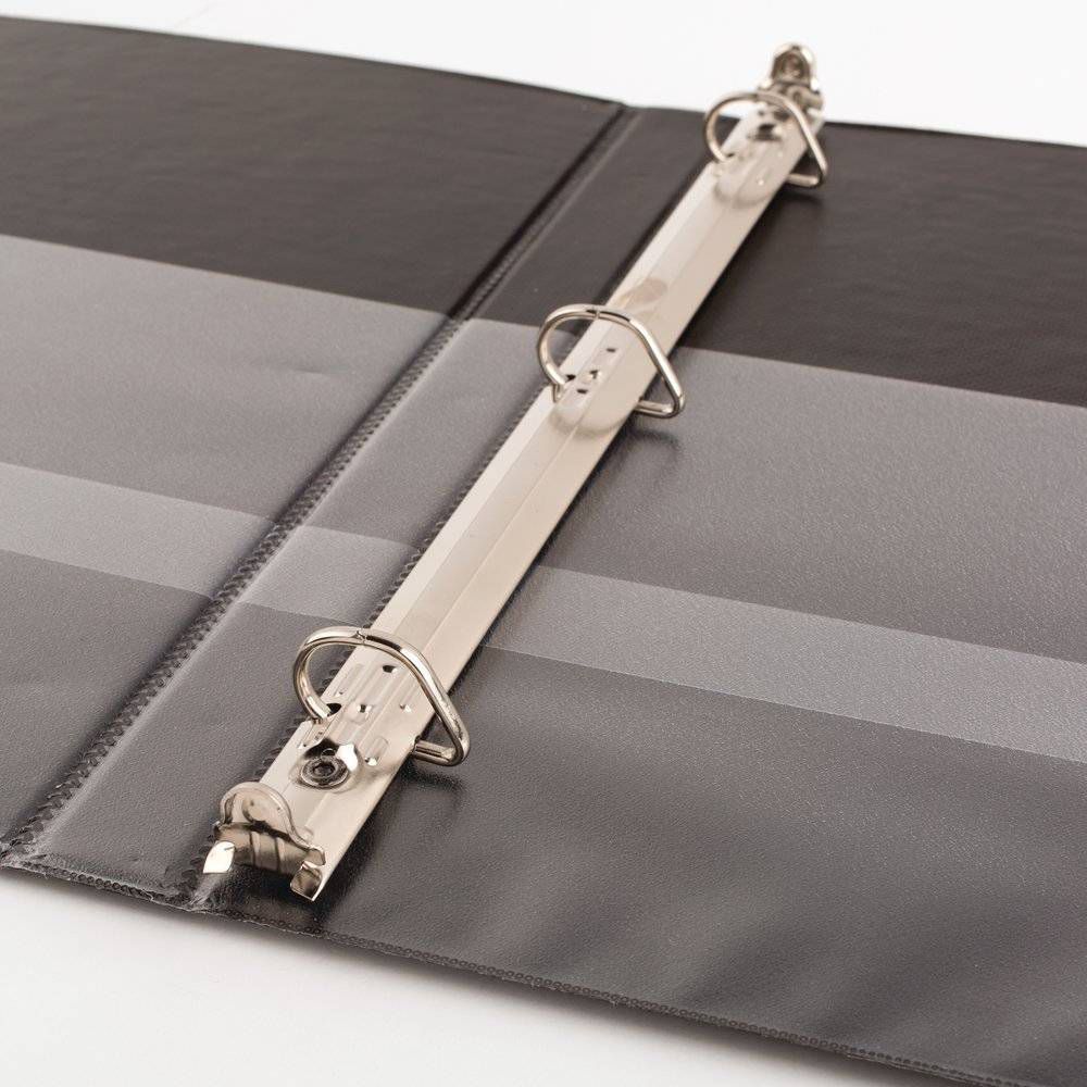 0.5" Ring Binder Clear View Black - Half Inch, 120 Sheet Capacity, 4 Pockets, Hard Cover - Image 5