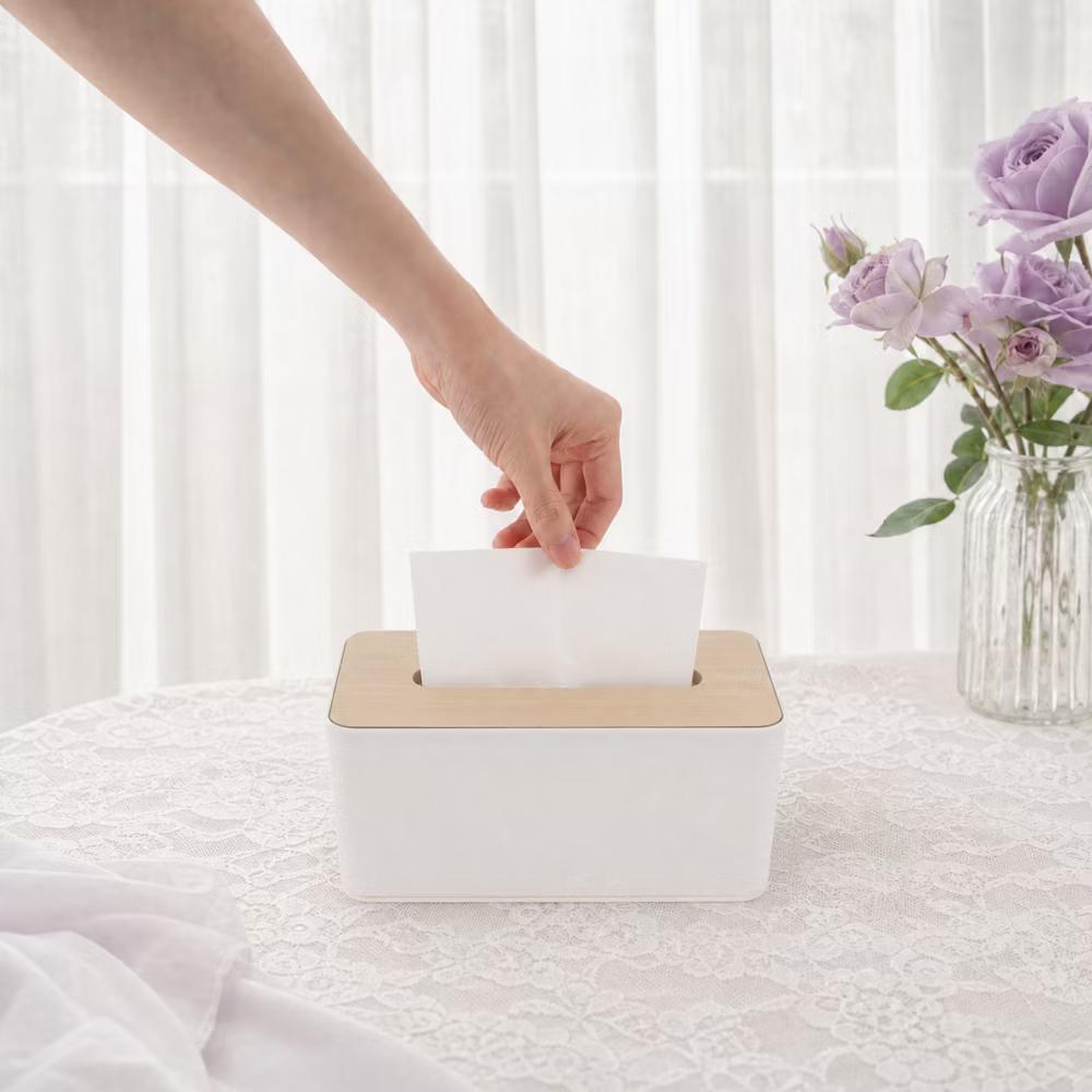 Wooden Lid Tissue Box Cover 1 Pc - Image 17