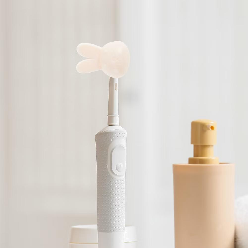 Lightweight Cute Rabbit-Shaped Toothbrush Covers - Image 3