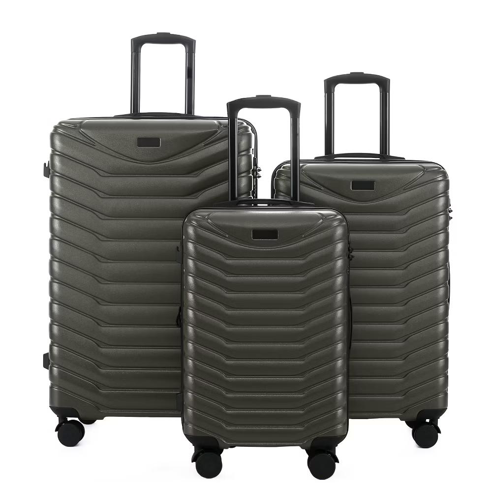 3-Piece Lightweight Luggage Set, ABS HardShell Expandable Luggage with Built-in Lock and 8 Spinner Wheels, 20"+24"+28" - Image 12