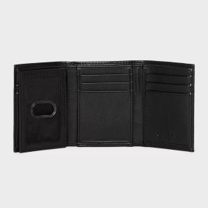 Men's RFID Trifold Wallet - Black