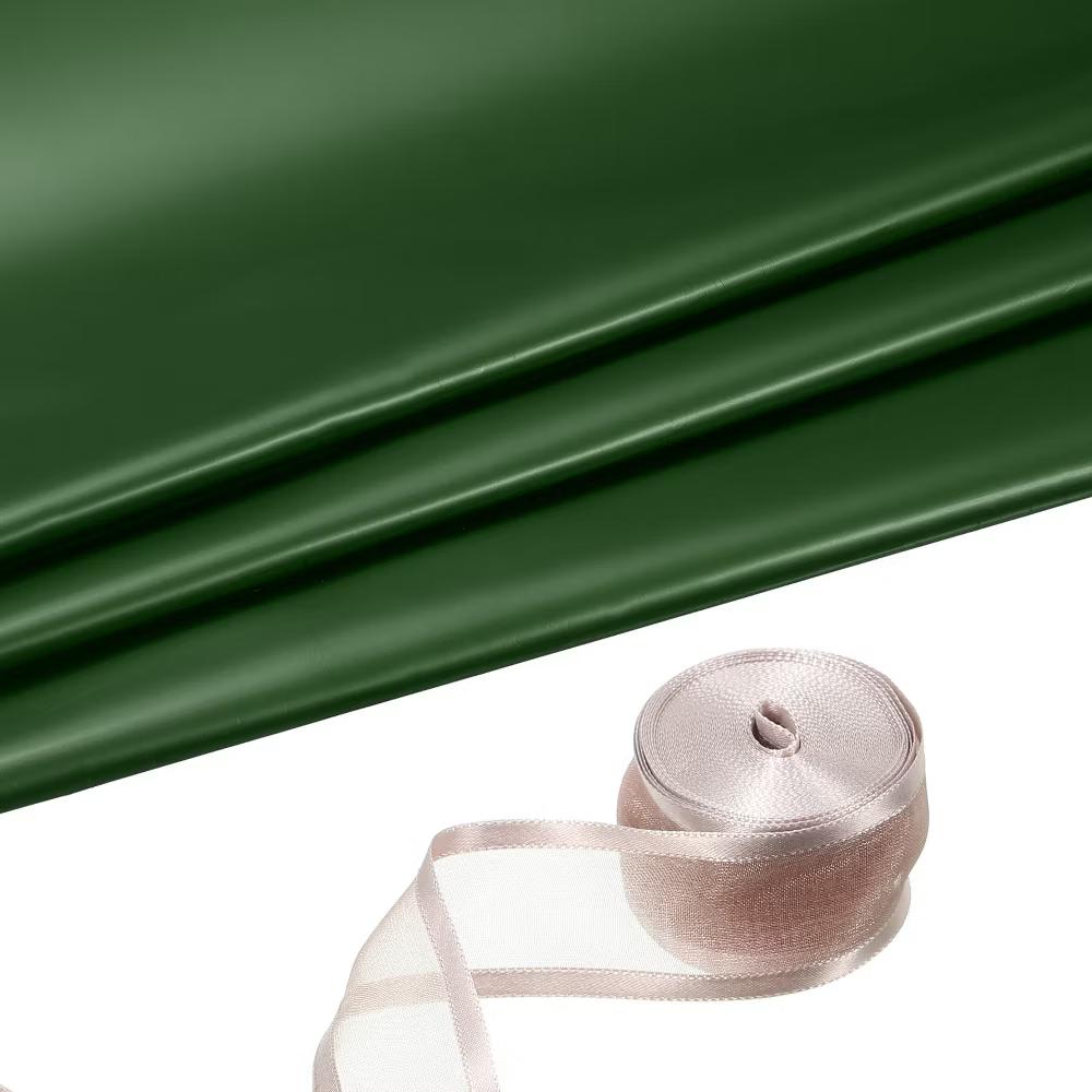 DIY Crafts Waterproof Flower Wrapping Paper with Ribbon 20 Sheets - Image 4