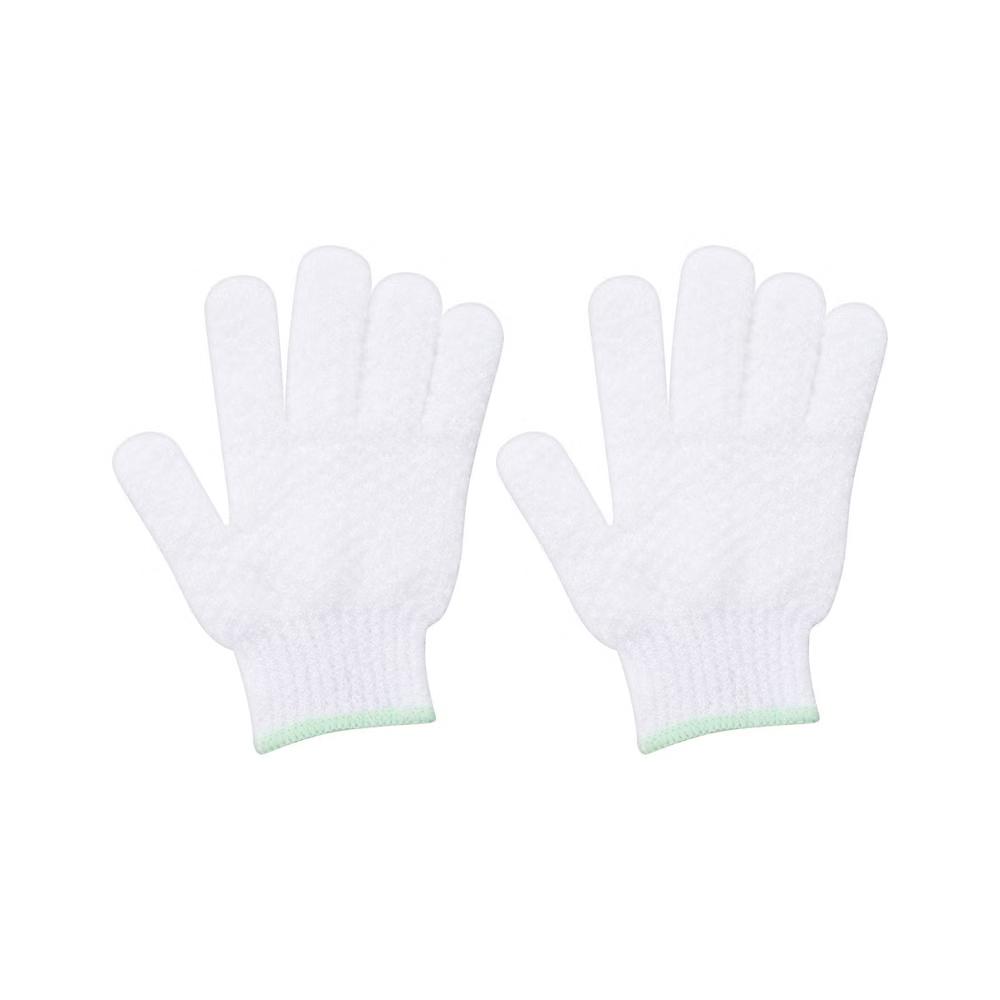 Avocado Oil Infused Gentle Bath Shower Gloves: Exfoliating, Whole Body, Polyfoam, 2 Pieces - Image 3