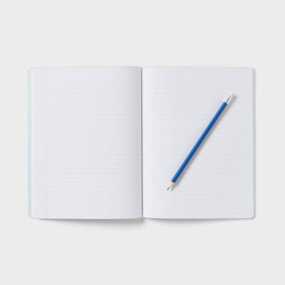 College Rule Composition Notebook 7.5"x9.75" Poly Cover 70 Sheets - Image 4