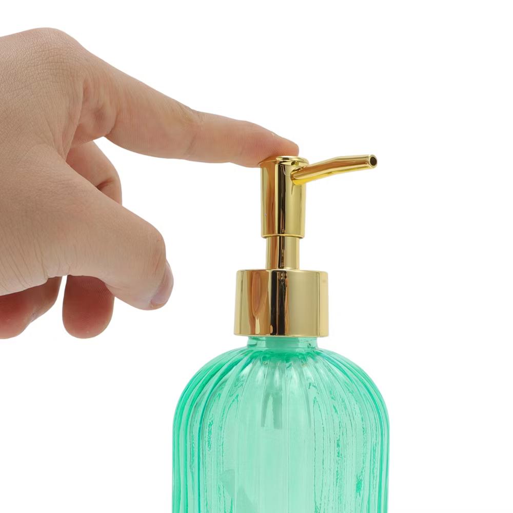 Convenient Vertical Stripe Soap Dispenser 13.53oz 1 Pc - Image 29