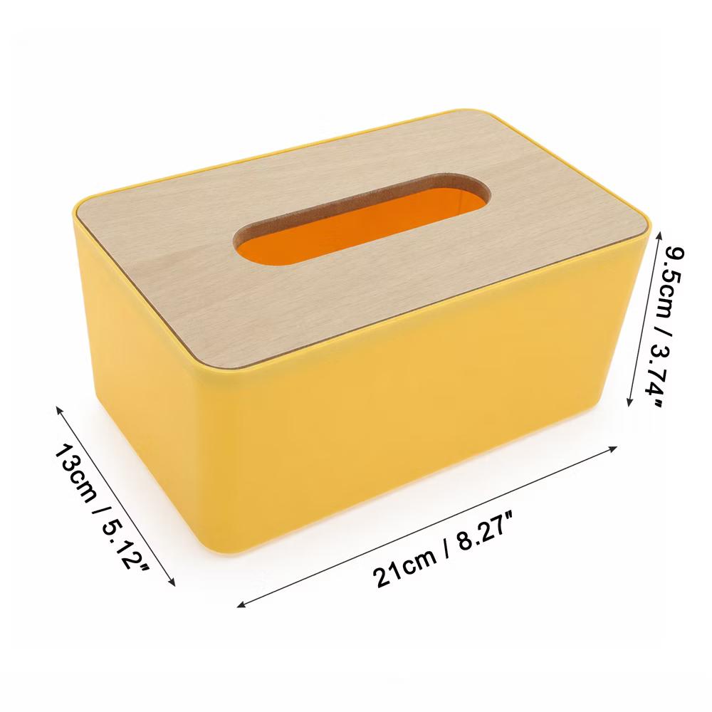 Wooden Lid Tissue Box Cover 1 Pc - Image 25