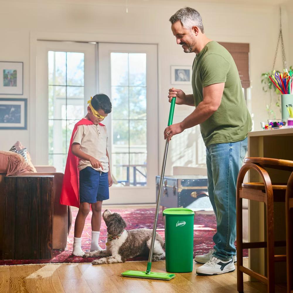 Libman Rinse 'n Wring Mop System: Microfiber, Grip Handle, Hanging Loop, Multi-Surface Use - Image 7