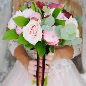 Polyester Single Face Spool Ribbon for Gift Wrapping Flower 2 Pcs