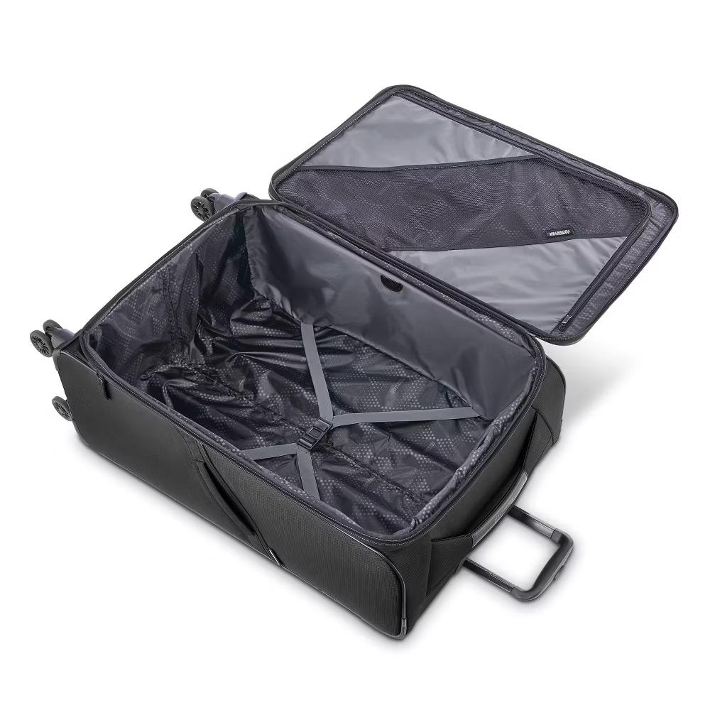 American Tourister Phenom Softside Medium Checked Spinner Wheels Suitcase - Image 4