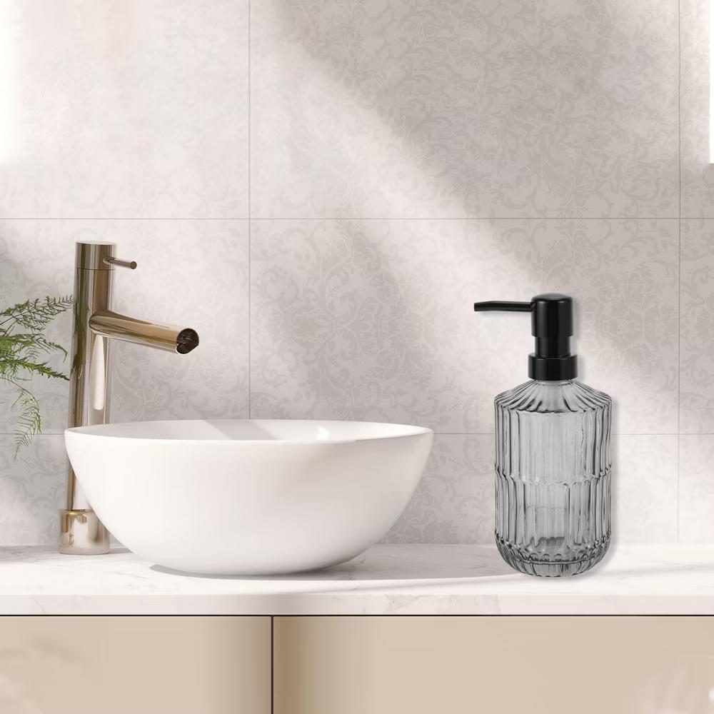 Simple Vertical Lines Soap Pump Dispenser 450ml 1 Pc - Image 8