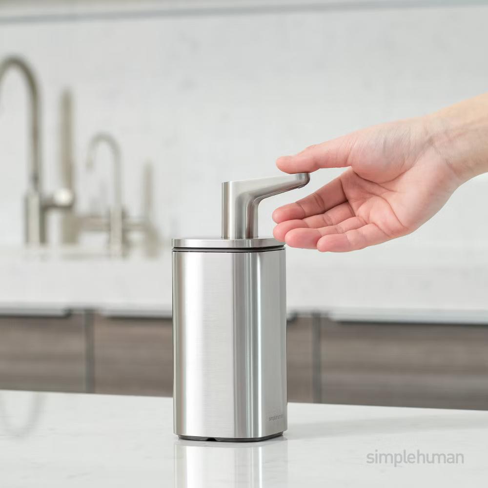 simplehuman Pulse Pump Soap Dispenser Brushed Stainless Steel - Image 13