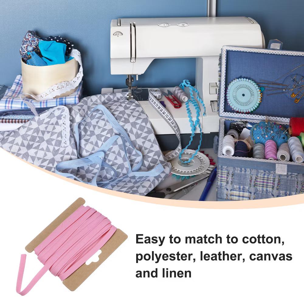 Cotton Durable Washable Double Fold Bias Tape Bias Tape 1 Pc - Image 25