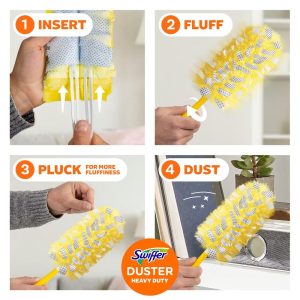 Swiffer Dusters, Pet Heavy Duty Refills with Febreze Odor Defense - Unscented - 11ct