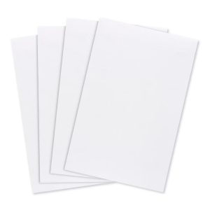 4ct 14.75" All Occasion Shirt Boxes White