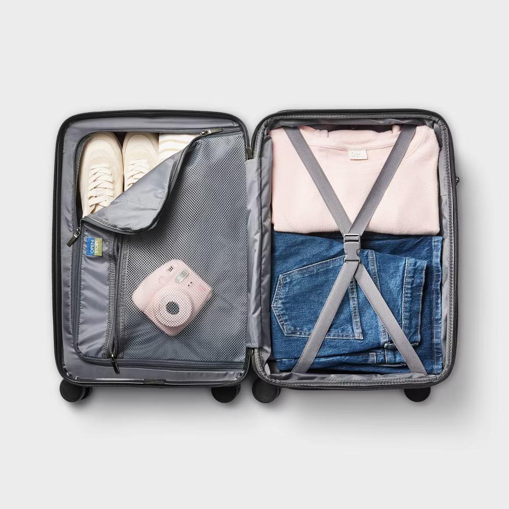 Hardside Carry On Spinner Wheels Suitcase - Image 25