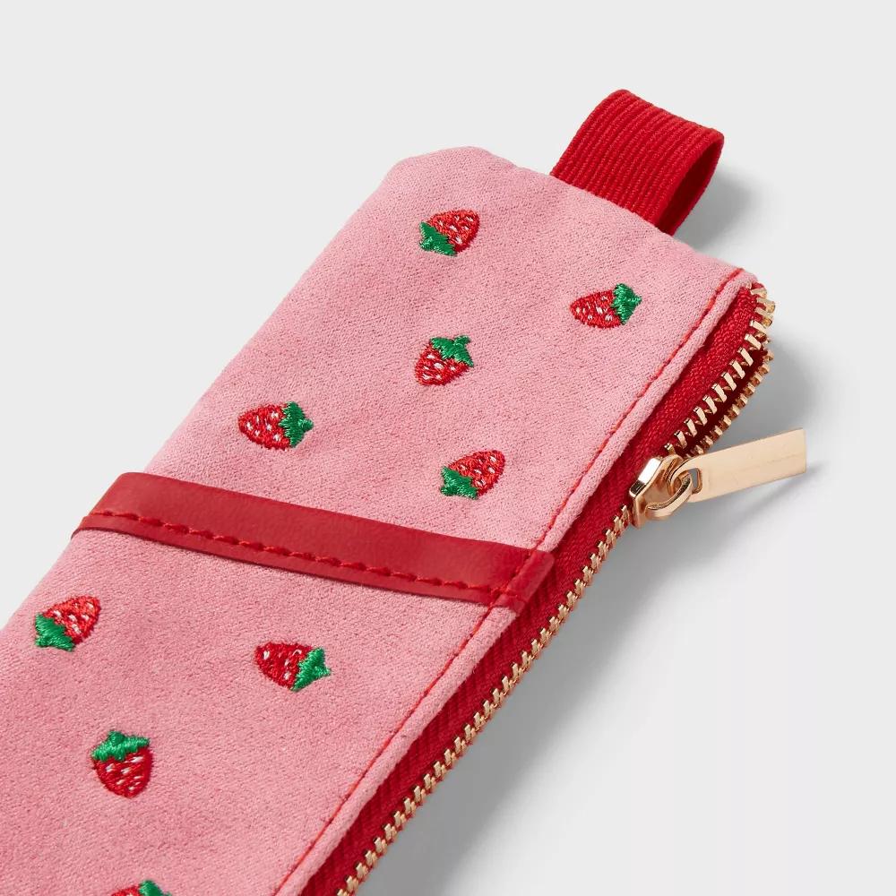 Strawberry Journal Pouch Pink - Image 2