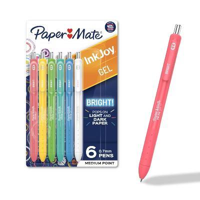 Paper Mate InkJoy 6pk Gel Pens Multicolored Bright: 0.7mm Point, Art & Stationery, Office Supplies, Papermate Pens - Image 7