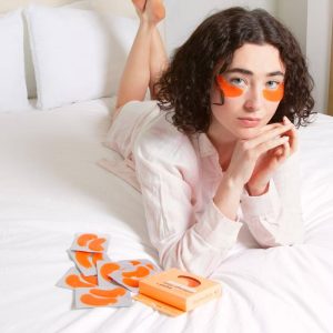 SpaLife Bright Eyed Brightening Undereye Mask - 8ct: Contains Vitamin C, Orange Scent, For Normal Skin