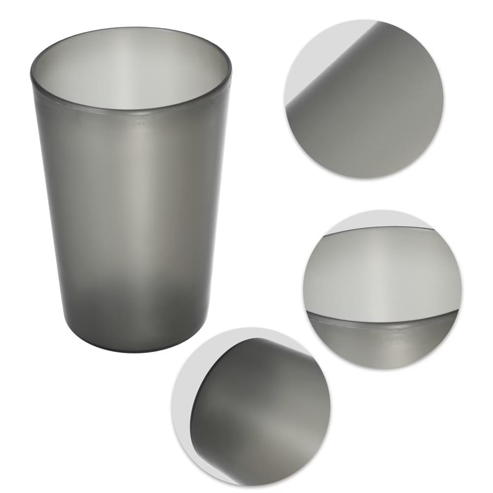 Bathroom Toothbrush Tumblers PP Cup for Bathroom 4.92''x3.03'' 2pcs - Image 4