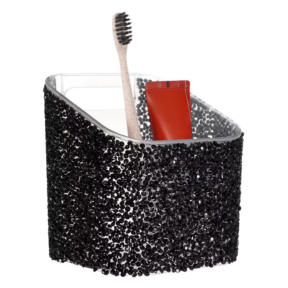 Rhinestone ABS Home Pencil Nail Art Tool Makeup Brush Holder - Image 5