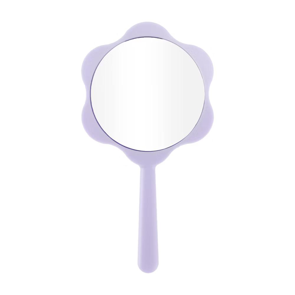 Flower Shaped Handheld Mirror 1 Pc - Image 4