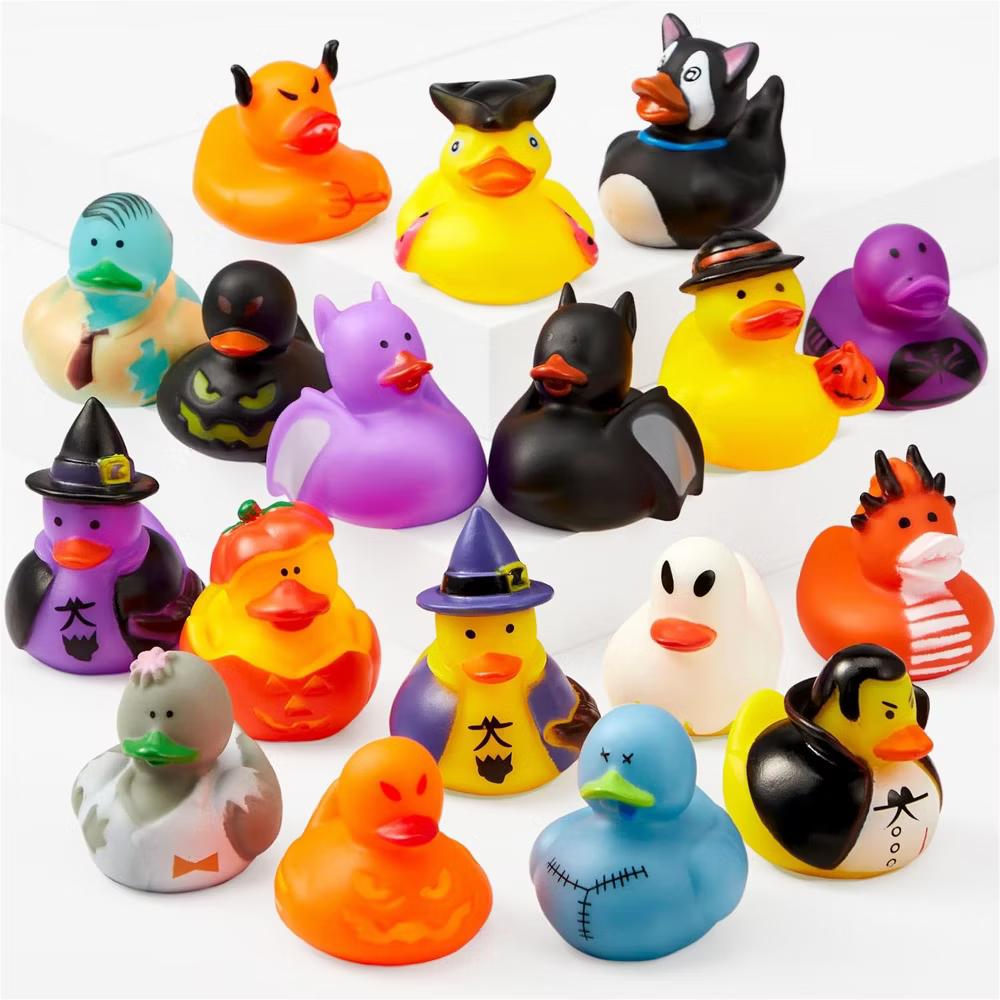 Halloween Party Supplies, Rubber Ducks Party Toys for Halloween Goodie Bag Fillers Decorations School Classroom Game Prizes Baby Bath Toy - Image 42