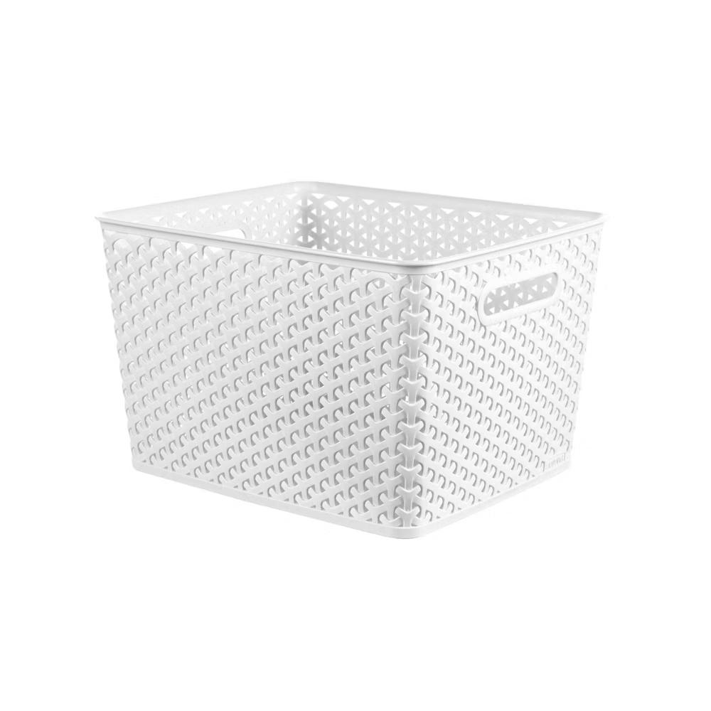 Y-Weave Large Decorative Storage Basket - Image 17