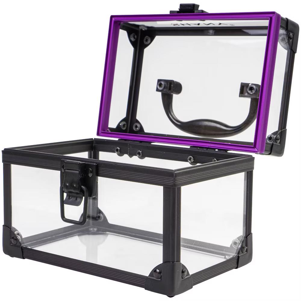 SHANY Clear Cosmetics and Toiletry Train Case - Image 11