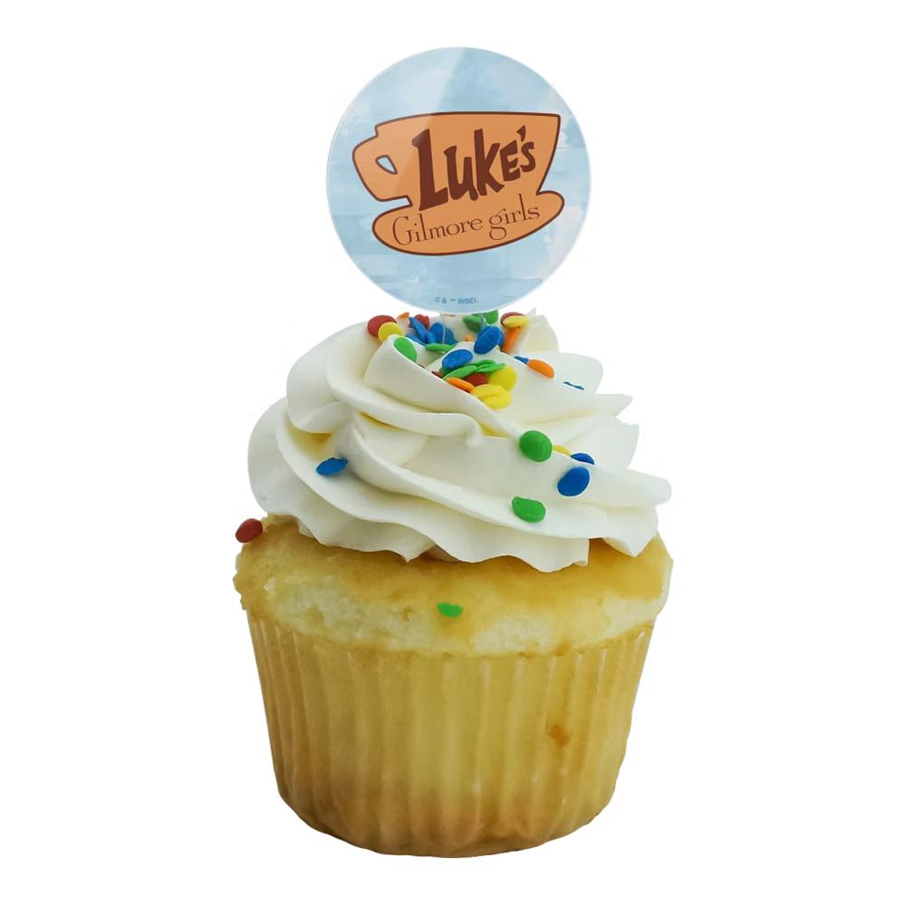Luke's Diner Cupcake Picks Toppers Decoration Set of 6