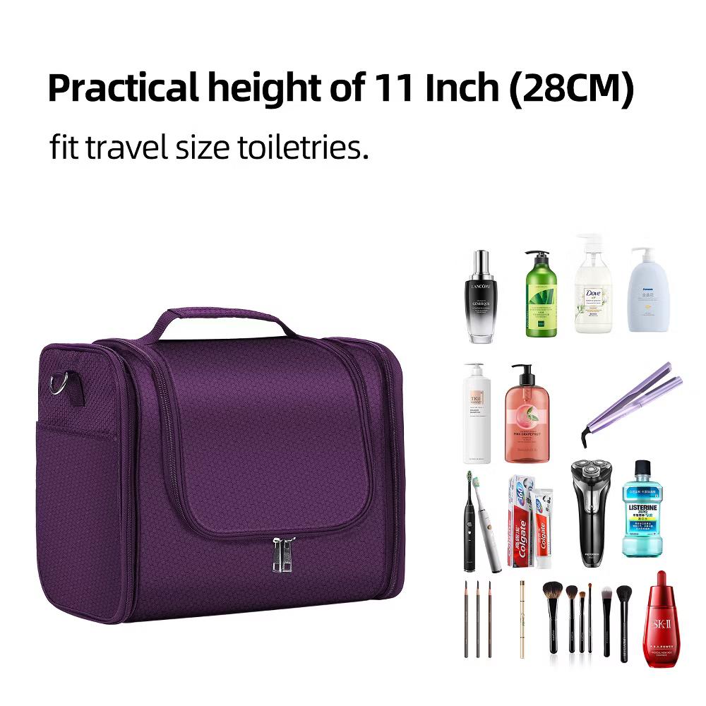Large Capacity Toiletry Bag for Women and Men, Hanging Toiletry Organizer Cosmetics Makeup Bag - Image 50