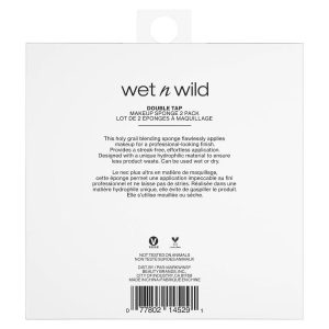 Wet n Wild Double Tap Makeup Sponge - 2pk- Pink